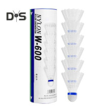 (B) 6 Pack Nylon Badminton Shuttlecocks Birdies Nylon Feather Shuttlecocks Badminton Balls For Indoor Outdoor Sports Training