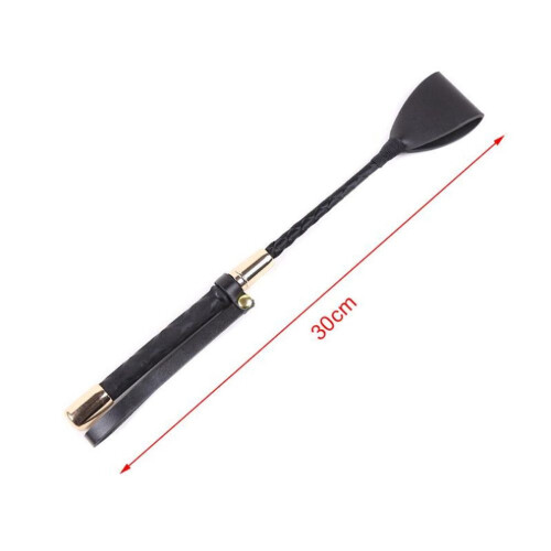 (30cm) Crop d'Equitation Durable Equestrian Training Pu Leather Lightweight With Handle Horse