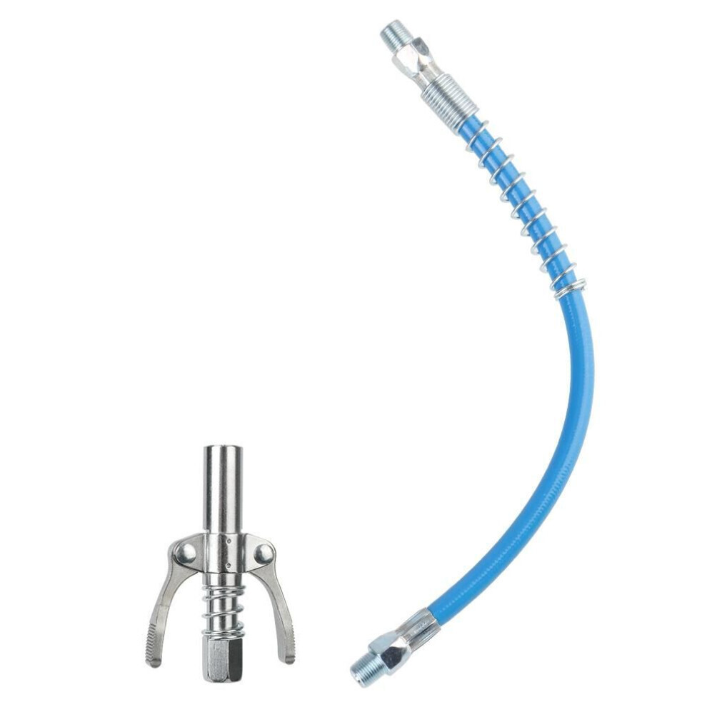 (Coupleur de graisse avec tuyau) Buse de graisse haute pression Npt1/8 Pompe à huile Seringue de voiture 10000 Psi Accessoires automobiles