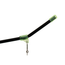 20 Pcs Angeln Anti-tangle Feeder Boom Leucht Anti Tangle Booms Mit Snaps