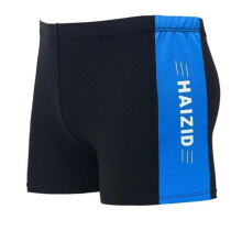 (Seeblau, 3XL) Badehose für Erwachsene und Herren, mittelhoher Schnitt, elastischer Bund, Patchwork-Farbe,