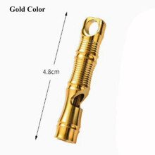 (9) Mini wasserdichte Titanpfeife Tragbares Notfall-Erkundungszubehör Outdoor-EDC-Werkzeug