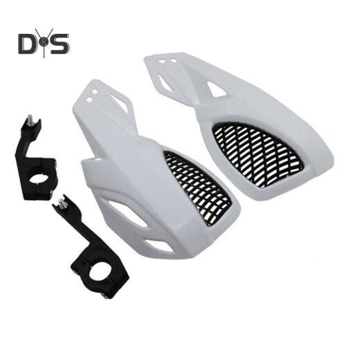 (blanc) Online Car Accessories Universal Motorcycle Atv Handlebar Handle Guard Protective Cover 1