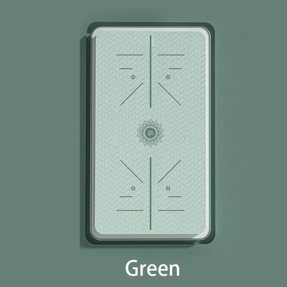 (vert, 183X61X0.6cm) Tapis de Yoga Antidérapant Épais et Élargi Insonorisé et Antichoc Tapis de Sol Respectueux de l'Environnement Ménage