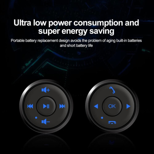 Universal Car Motorcycle Steering Wheel Wireless Remote Control Button Car Dvd Media Player Radio Gps Navigation Multi-function Switch 1