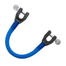 (blau) Skispitzenverbinder Skikeilhilfe Snowboardverbinder Ski-Trainingshilfe für Skiliebhaber Trainer