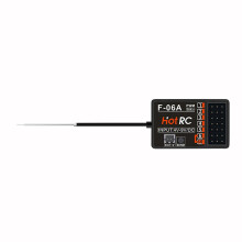 (Uniquement F-06A) Télécommande de l'émetteur du système radio HOTR Télécommande DS-600 6CH 2,4 GHz FHSS,