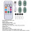 (1pc) Wireless Led Strobe Light With Remote Control Multiple Lighting Modes Waterproof Rechargeable Battery Powered Emergency Flashing 2