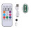 (1pc) Wireless Led Strobe Light With Remote Control Multiple Lighting Modes Waterproof Rechargeable Battery Powered Emergency Flashing 1
