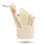 (beige) Tutore per polso, cinghia di compressione regolabile per il polso, supporto elastico per il 3