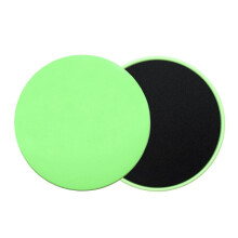 (Groen) 1 paar Fitness Core Sliders Oefening Glijdende Discs Slider Full-Body Workout Accessoires Buikspieroefeningen
