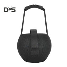 Borsa a rete da bowling, borsa per palla da bowling singola con manico rinforzato, borsa nera per il