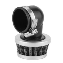 1,4 in Gebogen Abgewinkelt Luftfilter Pod Reiniger Zubehör Fit Für 90cc 110cc Pit Quad Dirt Bike Atv