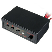 8 manieren LED stroboscoop flitslamp lamp noodknipperlicht controller box 12v