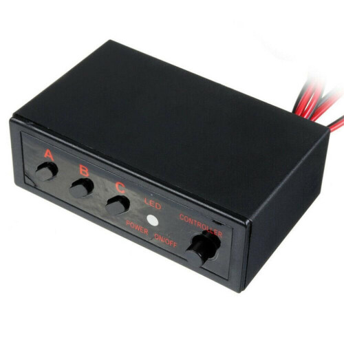 8 Möglichkeiten Led Strobe Flash Licht Lampe Notfall Flasher Blinkende Controller Box 12v
