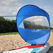 (blauw) Kajakboot Windzeil Sup Paddle Board Zeilen Kano Roeiboten Windvenster