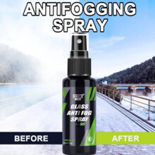 Spray antivaho para cristales interiores de coche Hgkj S5 Limpiar el cristal y secarlo