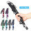 (Green) Ultralight Telescopic Aluminum Hiking Pole 3