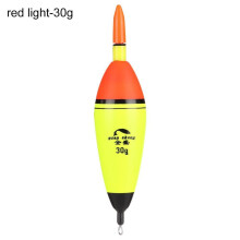 (rood licht-30g) 5g-100g drijfvermogen elektronische lichtstaaf Eva Foam vissen nachtvlot bal Boia Bobber