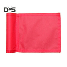(Rot, A) Golfflagge, Nylon, Golf-Zielflagge mit eingesetzten Mini-Pin-Flaggen, wasserdicht, Putting-Golf-Flaggenstock