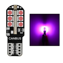 (Rosa) 6 Stück T10 Led Canbus W5w Led-Lampen Wy5w 168 194 Fehlerfreie Auto-Innenbeleuchtung Kuppel Kennzeichenleuchte