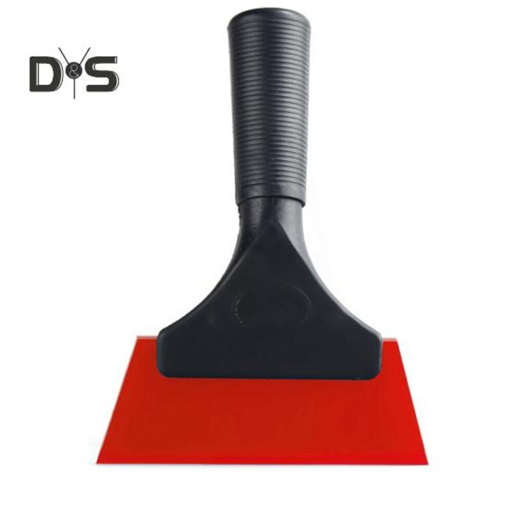 Outils Universels Multifonctionnels pour Voiture - Pelle Ã  Neige, Grattoir Ã  Glace, DÃneigement Pare-Brise (rouge)