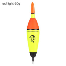 (rood licht-20g) 5g-100g drijfvermogen elektronische lichtstaaf Eva Foam vissen nachtvlot bal Boia Bobber