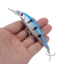 (6#) 3D Eye Minnow Fishing Lure Isca Artificial Bionic Bait 10cm 9.4g Artificial Bait Imitate For Rapala Wobbler Hard Lures