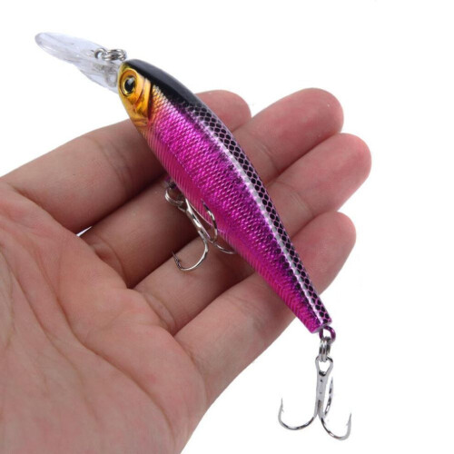 (6#) 3D Eye Minnow Angelköder Isca Künstlicher bionischer Köder 10cm 9,4g Künstlicher Köder Imitieren 2