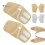 (noir, 2pcs) 1/2pcs Castor Oil Hand Wrap Soft Compression Castor Oil Wrist Support Adjustable Hook And Loop Wrist Bracket For Right 4