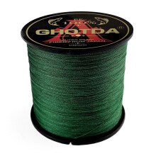 (groen, 35lb) Ghotda Pe gevlochten vislijn multifilament 100m 4 strengen 10-80lb lijnen voor vislijnkoord