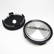 (C) 4 pcs 70 mm Vossen Wheel Center Enjoliveurs Enjoliveurs Jantes de voiture Marque de protection anti-poussière