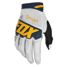 (LWhite-Yellow-Word)Smartfox Top Race Pyöräilyhanskat Fox Mountain Bicycle Maantiepyörä Moottoripyörä Käsineet