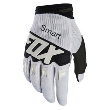 (SWhite---White)Smartfox Top Race Pyöräilyhanskat Fox Mountain Bicycle Maantiepyörä Moottoripyörä Käsineet BMX