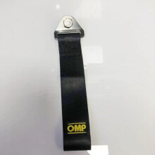 (nero) Corde Omp Decorazione Auto Rimorchio Corde Paraurti Rimorchio Cinghia di traino Cinghia di traino