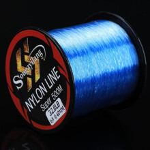 (blauw, 23,0 lb) Vislijn 500 m Supersterke nylon vislijn 11 lb-36,3 lb Materiaal voor karpervislijn