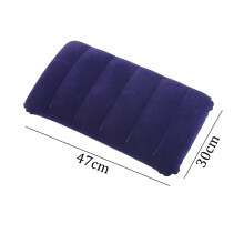 (47 x 30 cm Bleu Violet Foncé) 47 x 30 cm Oreillers de Voyage Rembourrés Portables Ultra-légers pour Camping