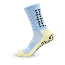 (Lichtblauw) Hoogwaardige antislip voetbalsokken met sportgrip, antislip basketbalsokken, voetbalsokken