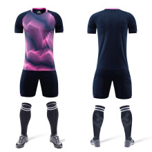 (paars, 2XL) Zomer Nieuwe Sportkleding Kinderen Vrijetijds Hardloop Training Shorts Korte Mouw Set