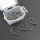 (2#) Professionele vishakenset Tackle Terminal 50 stuks Karper Grof 4
