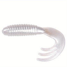 (wit, 4 cm/20 stuks) Soft Fish Soft Bait 2,17 inch (5,5 cm)/10 stuks/zak Vislokmiddelen 4 cm/20 stuks