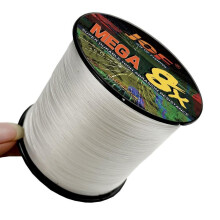 (wit, 31 lb) 100 m 8-strengs spindraad voor reizen, surfen, zeevissen, multifilament, superduurzaam,
