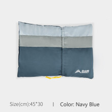 (Bleu marine) Oreillers de camping légers et compressibles pour l'extérieur, idéal pour la randonnée, le voyage