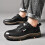 (schwarz, 44) Herren Leichte Outdoor Leder Wanderschuhe 1