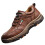 (schwarz, 44) Herren Leichte Outdoor Leder Wanderschuhe 4