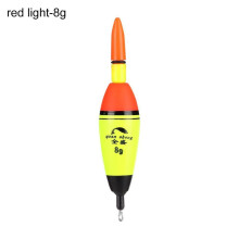 (rood licht-8g) 5g-100g drijfvermogen elektronische lichtstaaf Eva Foam vissen nachtvlot bal Boia Bobber