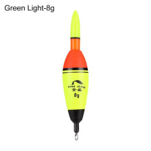 (Groen licht-8g) 5g-100g drijfvermogen elektronische lichtstaaf Eva Foam vissen nachtvlot bal Boia Bobber