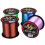 (viola, 14,5 libbre) Lenza da pesca in nylon super resistente da 500 m, materiale da 11 libbre a 36,3 3