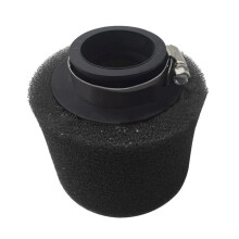(schwarz, 45 mm) Dys Auto Shop Universal Motorrad ATV Dirt Bike Schwamm Schaum Luftfilter Reiniger
