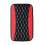 (rosso) Copertura universale per console centrale auto, in similpelle, impermeabile, con patchwork, 1